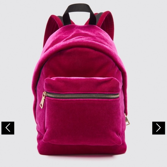 Sandro Velvet Backpack *Like New - Picture 2 of 8